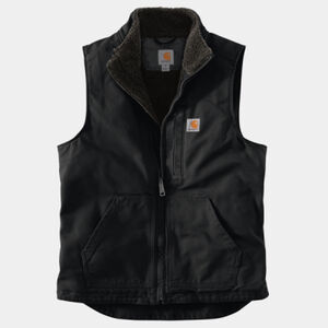 Sherpa Lined Mock Neck Vest Thumbnail