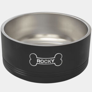 Polar Camel 64 oz. Personalized Pet Bowl Thumbnail