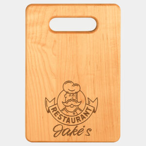 Personalized 9" x 6" Maple Cutting Board Thumbnail