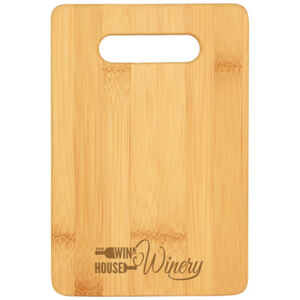 Personalized 9" x 6" Bamboo Bar Cutting Board Thumbnail