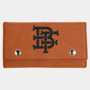 Personalized Rawhide Laserable Leatherette Card & Dice Set Thumbnail