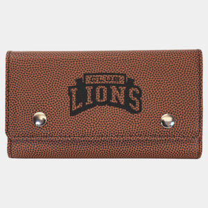 Personalized Football Laserable Leatherette Card & Dice Set Thumbnail