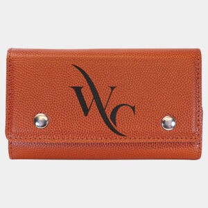 Personalized Basketball Laserable Leatherette Card & Dice Set Thumbnail