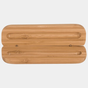 Personalized 6 3/4" x 2 1/8" Bamboo Pen Case (Case only, pen not included) Thumbnail