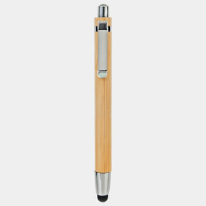 Personalized Bamboo Pen with Stylus Tip Thumbnail