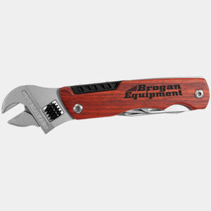Personalized 6 1/2" Wrench Multi-Tool with Wood Handle/Bag Thumbnail